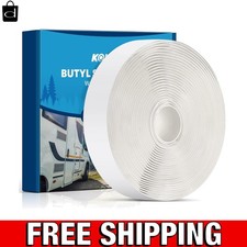Butyl Sealant Tape 1/8" x 3/4" x 30ft   Leak Proof RV  Marine Repair Solution