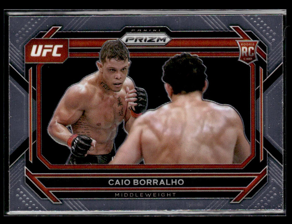 2023 Panini Prizm UFC Caio Borralho #68 Rookie