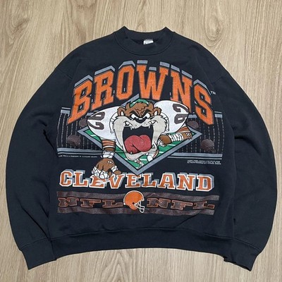 Cleveland Browns NFL Football Black Reprint Sweatshirt AN55878