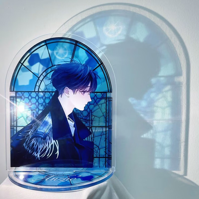 Little Mushroom Xiao Mo Gu An Zhe 15CM Acrylic Stand