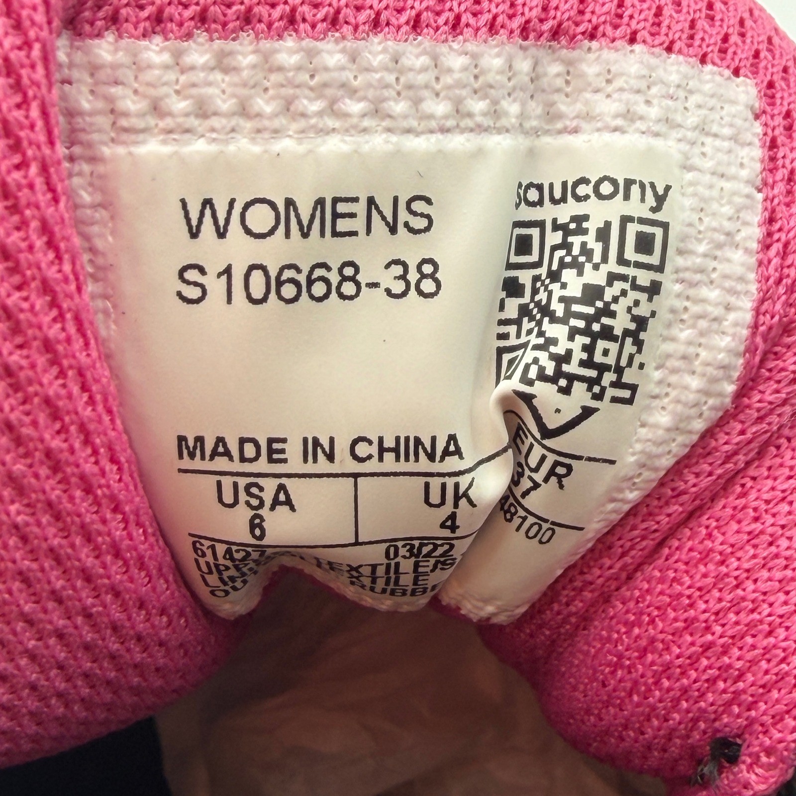 Saucony Womens Size 6 Excursion TR 15 Trail Running Shoes Black Pink Teal Size 6 thumbnail 6