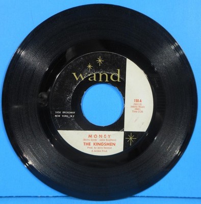 KINGSMEN MONEY ~ BENT SCEPTER 7'' 45 RPM 1964 ORIGINAL NICE CONDITION! VG!!A