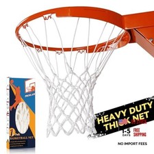 Premium Quality Professional Heavy Duty Basketball Net Replacement 1 pcs white