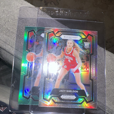 2024 Panini Prizm Draft Picks Jacy Sheldon Lot of 2 Holo Nm+ NCAA Rc 45 Buckeyes