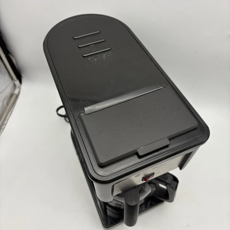 Bunn GRX-B 10 Cup Coffee Maker - Black Used Tested Working - Image 2 of 4