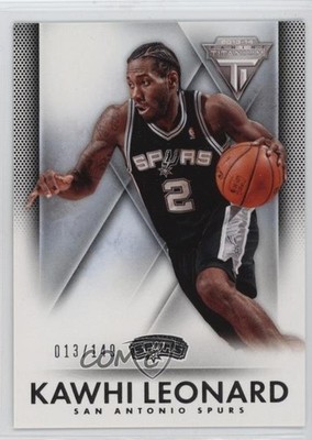 2013-14 Panini Titanium Retail 13/149 Kawhi Leonard #166 1gf0