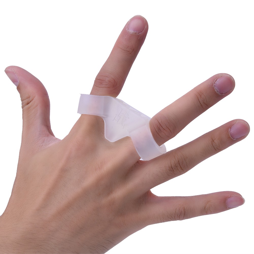 Basketball Shooting Trainer Finger Training Equipment Shoot Lock (Transparent /