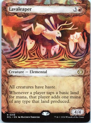 Lavaleaper (Showcase) 318 R Lorwyn Eclipsed NM