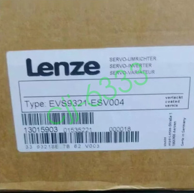 EVS9321-ESV004 NEW LENZE Servo Drive EVS9321ESV004 Safety Relay Terminals 81