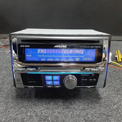 ALPINE MDAW925JS 2DIN CD MD Player, vintage, old car, b1154gyr80