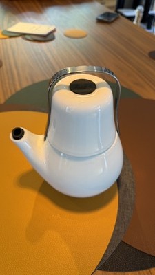 Denmark Design Eva Solo By Tools Steingut Danish Modern Teekanne mit Tasse