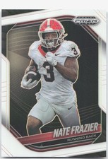 2025 Prizm Black NIL Nate Frazier White /175