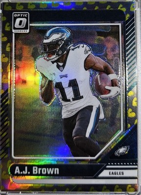 2024 Panini Donruss Optic - A.J. Brown #160 Flex Prizm /149