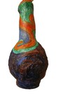 Handmade Paper Mache Decorative Vase 14" X 8" One Of A Kind! — photo 6