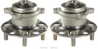 2X Herth+Buss Jakoparts Radlager Radlagersatz Hinten FüR Honda Accord VII CL