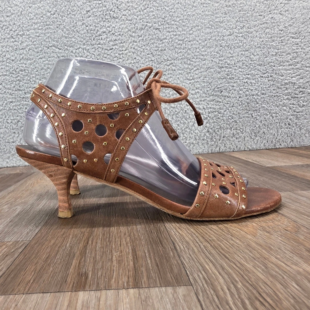Kitten Heel Lace Up Sandals for Women for sale | eBay