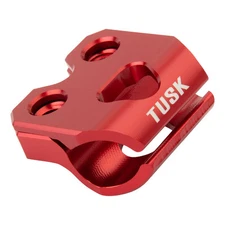 Tusk Billet Brake Line Clamp Red For HONDA YAMAHA