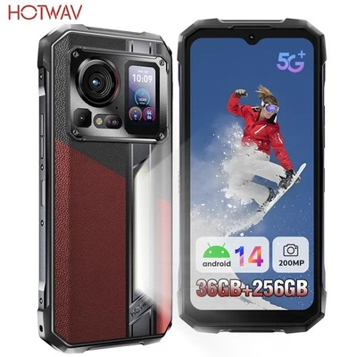 HOTWAV Hyper 7 Pro 5G Outdoor Smartphone 36GB+256GB 10800mAh 200MP Android Handy