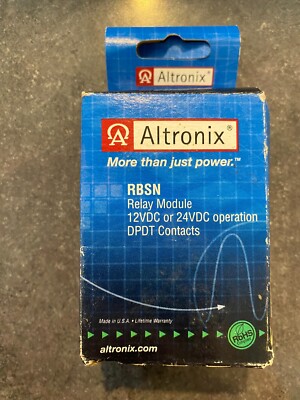 Rbsn Altronix RBSN Relay Module 12V DC/24V DC | eBay