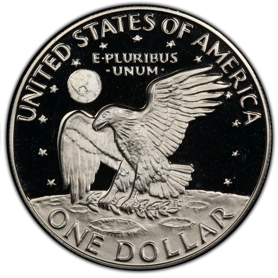 Eisenhower Ike Dollar Lot 1978 S PCGS PR 69 Deep Cameo Uncirculated $1 Coin - Image 2 of 4