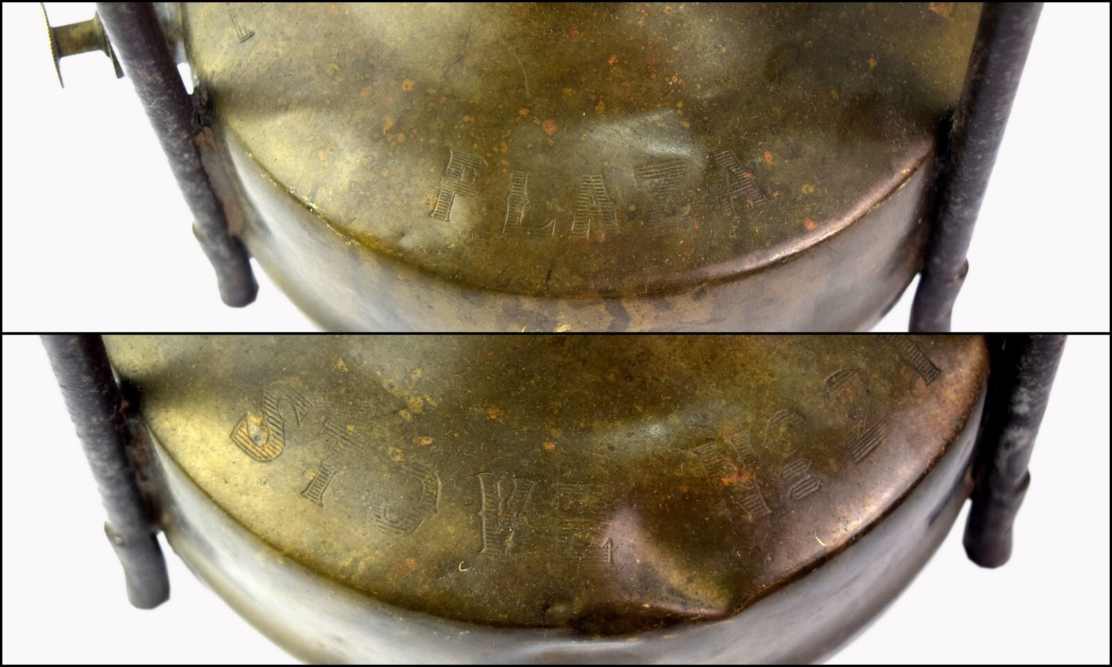 Single Burner Brass & Iron Original Plaza Brand Kerosene Pressure Stove G66-1256