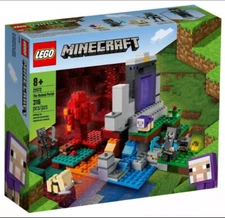 LEGO MINECRAFT 21172 The Ruined Portal Building Kit 316 Pcs