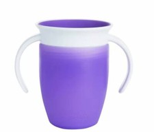 Miracle 360 sippy cup Munchkin 6 months purple 7 oz