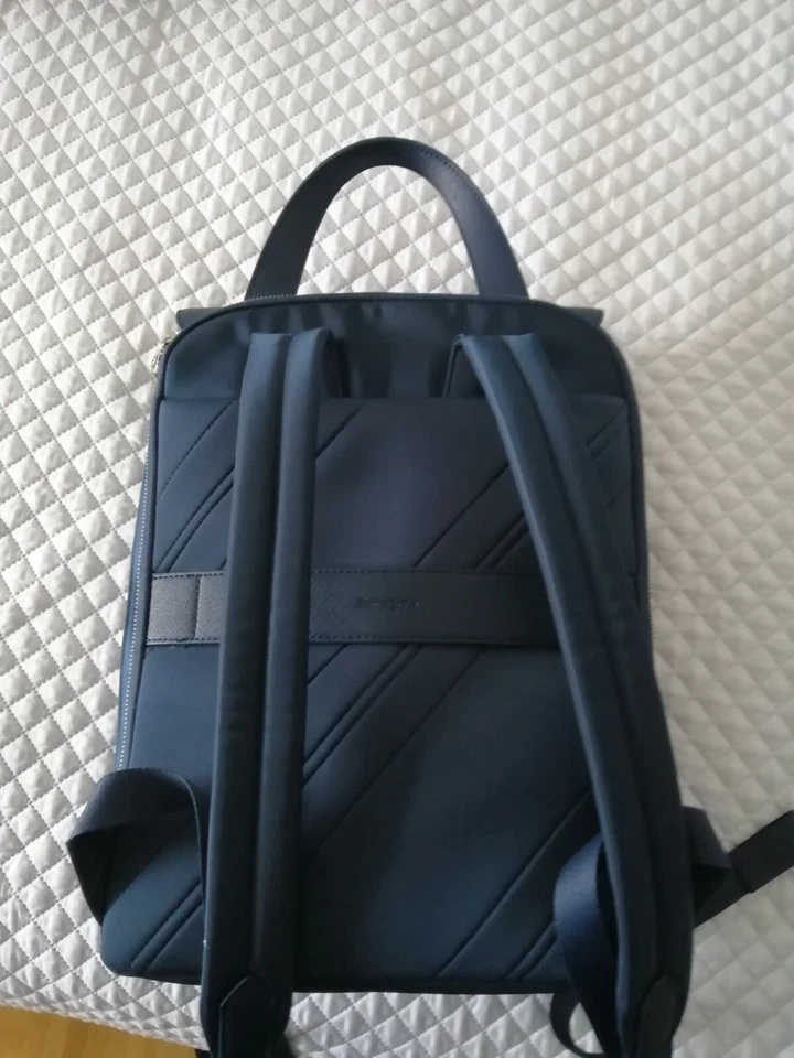 Sac à dos Samsonite bleu nuit peu utilisé excellent état - Photo 1/3