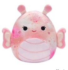 Squishmallows Plush Soft Toy Eileen butterfly pink BNWT cute 6’’ kids teens gift