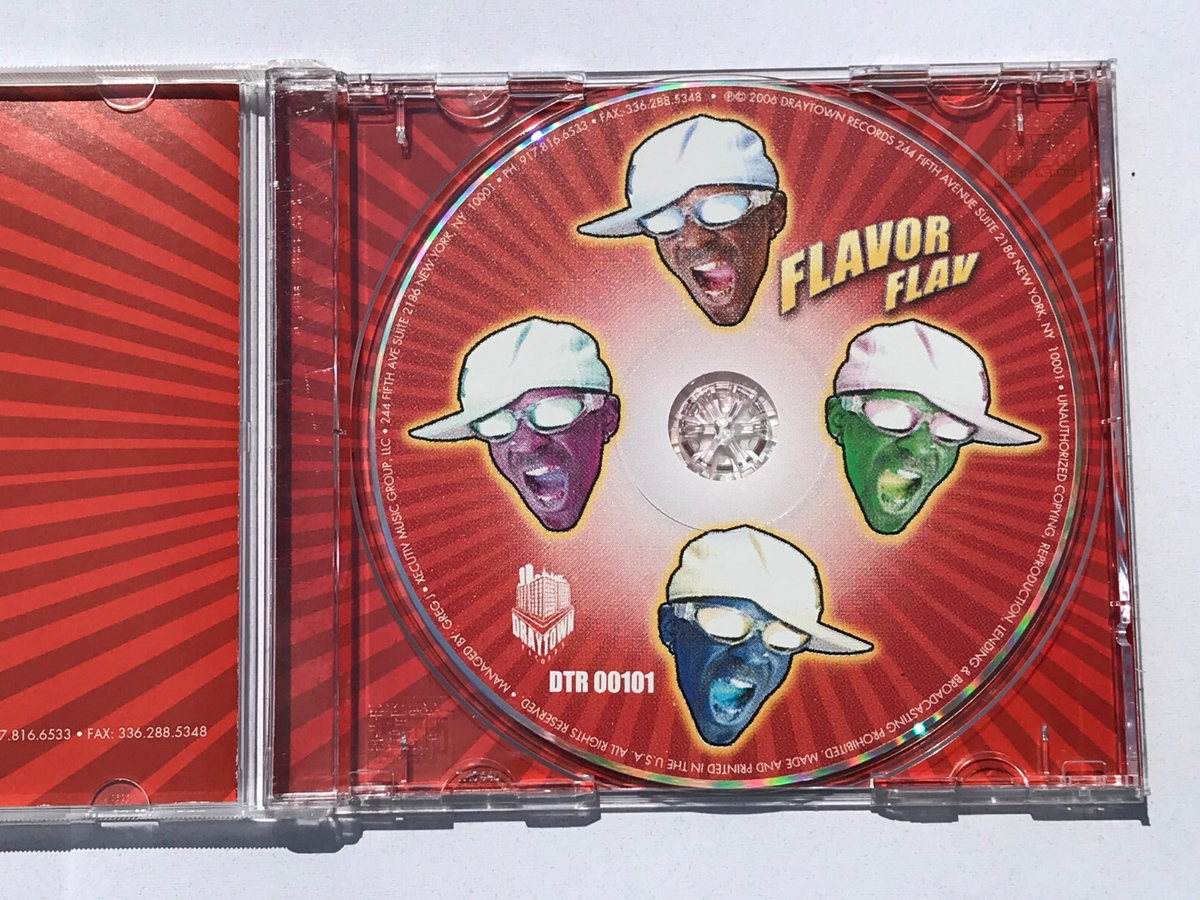 Flavor Flav - Hollywood (CD, 2006) RARE ☆NEAR MINT DISC☆ Public