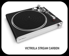 Victrola Stream Carbon ~  Semi-automatic Turntable ~ Works Wirelessly With Sonos