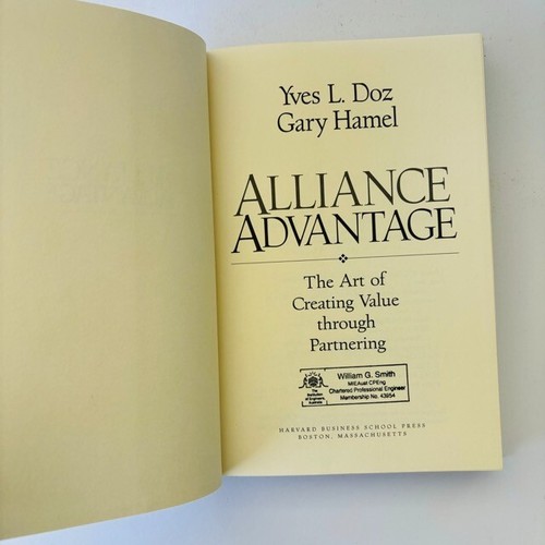 2 x Partnership Books : Alliance Advantage + Strategic Partnering Handbook - 第 13/16 張圖片