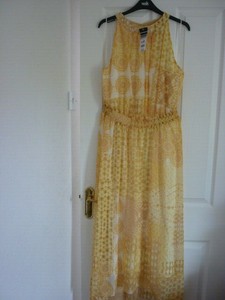 wallis yellow dress