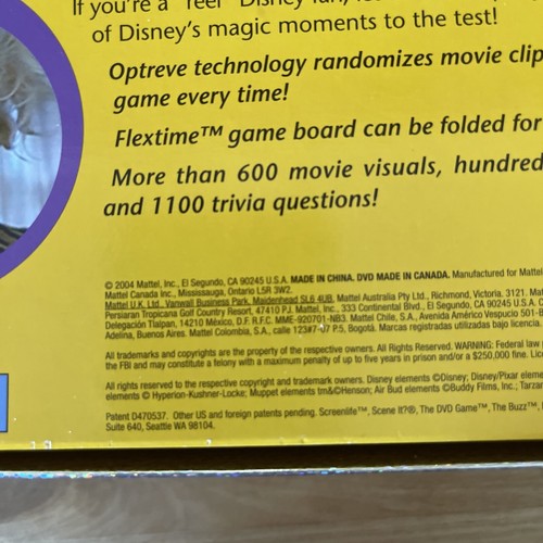 Disney Scene It Trivia DVD Board Game Replacement Part Quick Category Cards Only - Picture 9 of 9