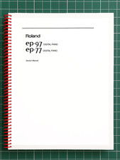 Roland EP-97   Owners Manual User Guide Instructions   25 Pages   USA Made
