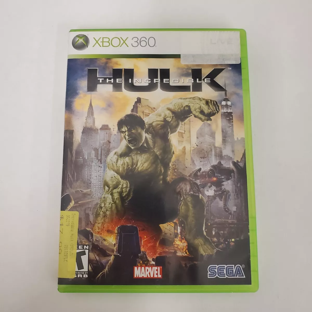 Hulk game best sale xbox 360