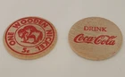 Coca Cola Wooden Nickel Red Buffalo Vintage RARE Collectible Coke NOS Lot of 2