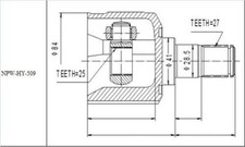 Joints Hyundai SONATA