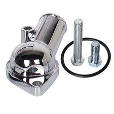 Chrome Water Neck O Ring Thermostat Housing 45 For Chevy 350 454 Small Big Block