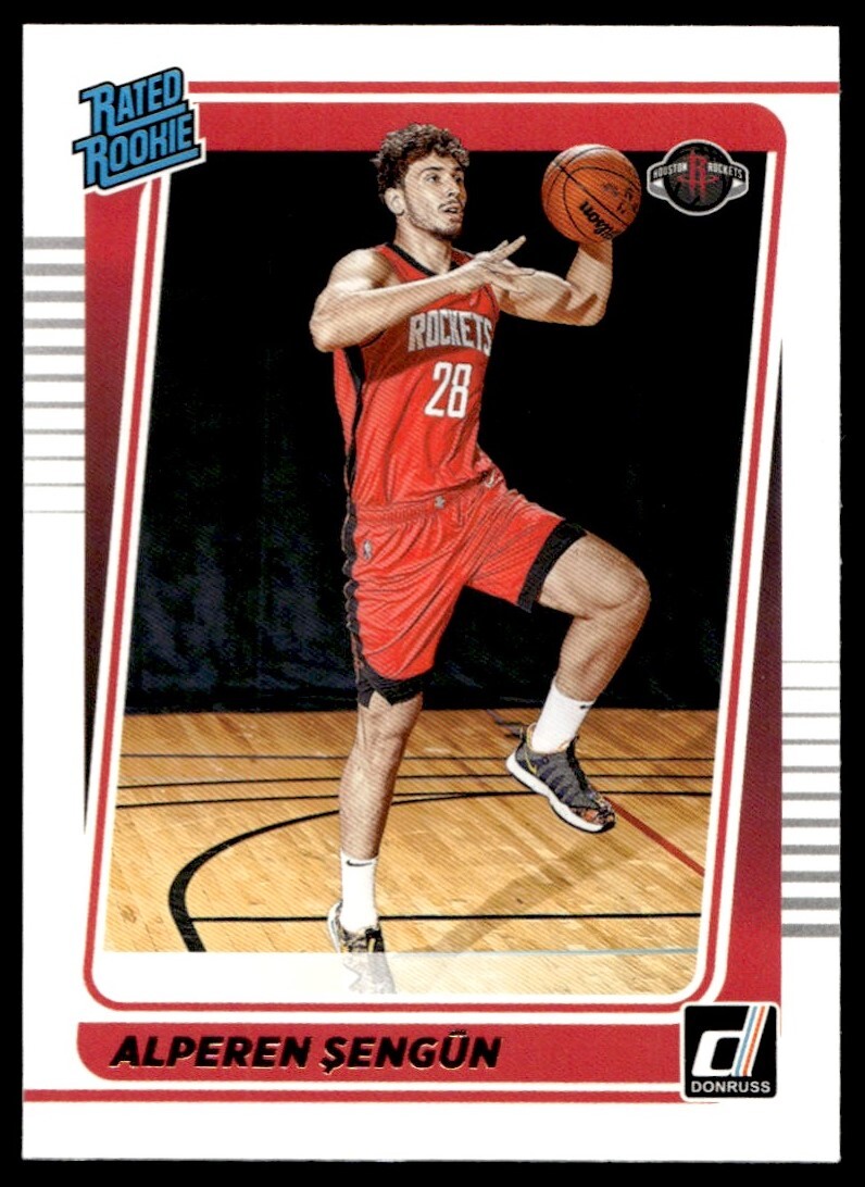 2021-22 Donruss Alperen Sengun Rookie G63 Houston Rockets #219