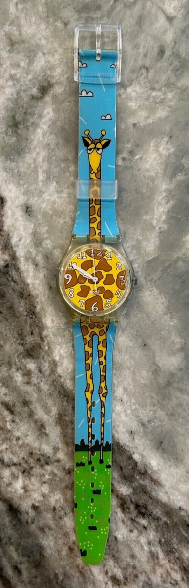 Swatch - Stretchy – GE119 – 2003 – Gent - Giraffe Special | eBay
