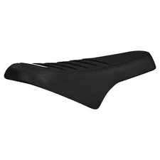 Ridstar Q20 Ebike gripper seat cover by Enjoy mfg  all BLACK w/ BLACK ribs #477