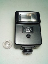 Yashica Cs-200 Auto Flash Did Not Power On For Repair Rare Model E4