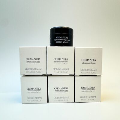 x Giorgio Armani Crema Nera Supreme Reviving Cream