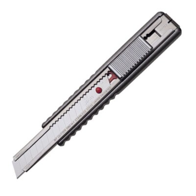 NT Cutter Knife Pro series H-1P Japanese stationery Stainless Steel, Aluminum