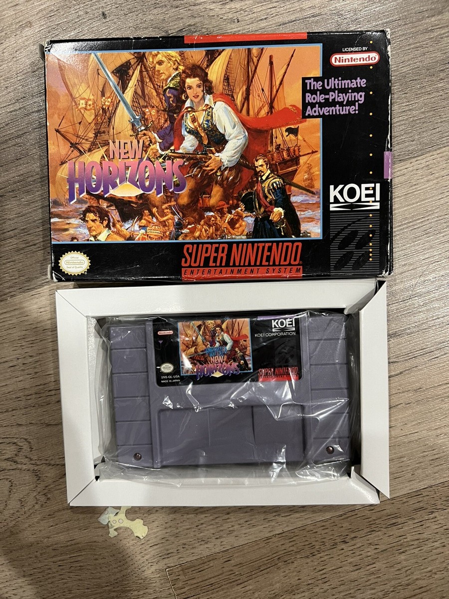 Uncharted Waters New Horizons super nintendo snes UK