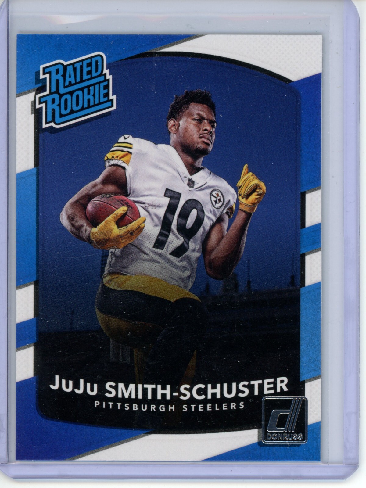 2017 Panini Donruss - #326 JuJu Smith-Schuster (RC) Rated Rookie Steelers