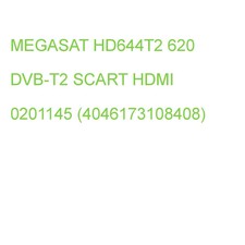 HD 644 T2 DVB-T2 Receiver FreeTV MEGASAT HD644T2 620 SCART HDMI 0201145 (4046173