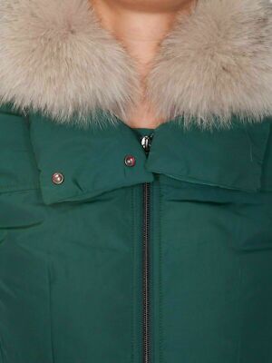 Green Goose Jacke FÃ¼r Unter Mantel PEUTEREY VERGIE FUR PELZKRAGEN