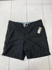 Good fellow Mens Black Board Shorts Size XXL